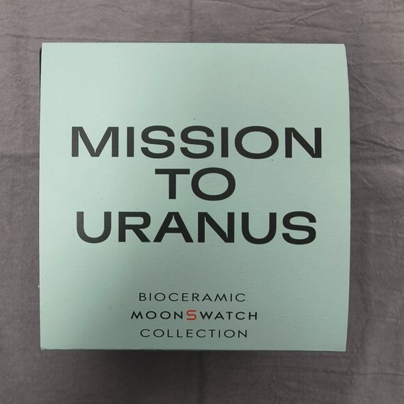 Swatch X Omega Bioceramic Moonswatch Mission To Uranus Watch - Picture 4 of 4